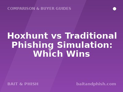 Hoxhunt vs Traditional Phishing Simulation: Which Wins