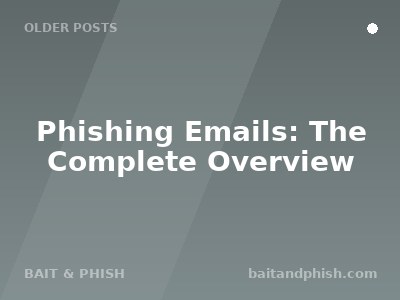 Phishing Emails: The Complete Overview