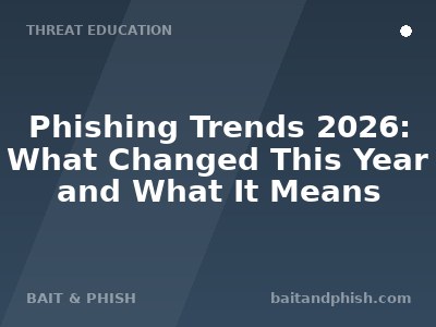 Phishing Trends 2026: What Changed This Year and What It Means