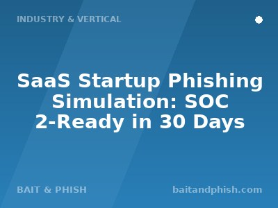 SaaS Startup Phishing Simulation: SOC 2-Ready in 30 Days
